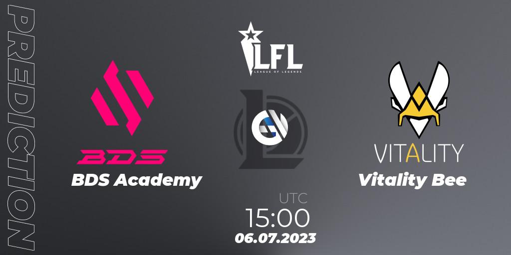 BDS Academy - Vitality Bee: Maç tahminleri. 06.07.2023 at 15:00, LoL, LFL Summer 2023 - Group Stage