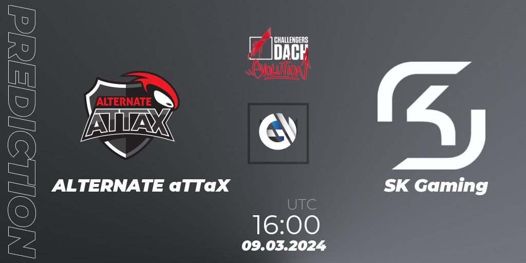ALTERNATE aTTaX - SK Gaming: Maç tahminleri. 09.03.2024 at 16:00, VALORANT, VALORANT Challengers 2024 DACH: Evolution Split 1