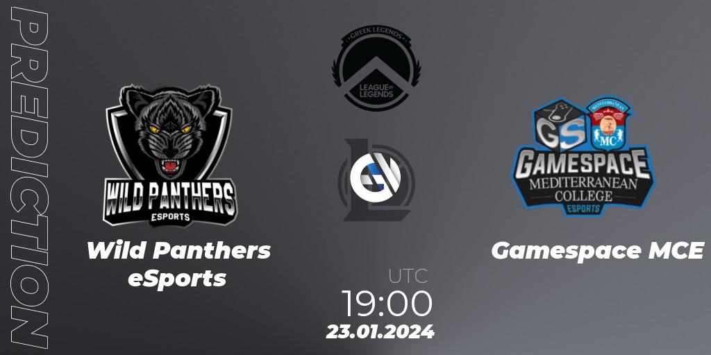 Wild Panthers eSports - Gamespace MCE: Maç tahminleri. 23.01.2024 at 19:00, LoL, GLL Spring 2024