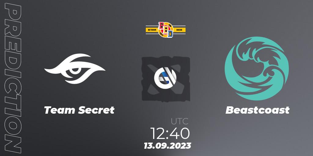Team Secret - Beastcoast: Maç tahminleri. 13.09.2023 at 13:08, Dota 2, BetBoom Dacha