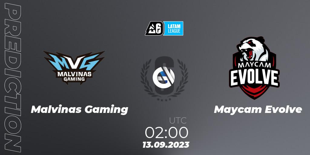Malvinas Gaming - Maycam Evolve: Maç tahminleri. 13.09.2023 at 02:00, Rainbow Six, LATAM League 2023 - Stage 2