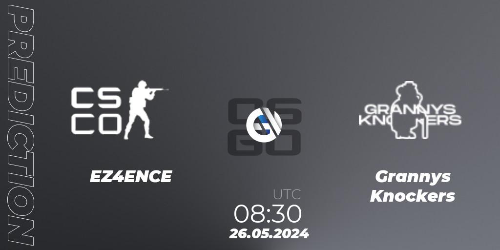 EZ4ENCE - Grannys Knockers: Maç tahminleri. 26.05.2024 at 08:00, Counter-Strike (CS2), Comic Con Baltics 2024