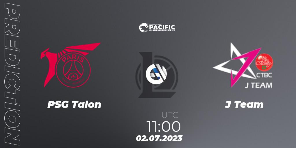 PSG Talon - J Team: Maç tahminleri. 02.07.2023 at 11:00, LoL, PACIFIC Championship series Group Stage