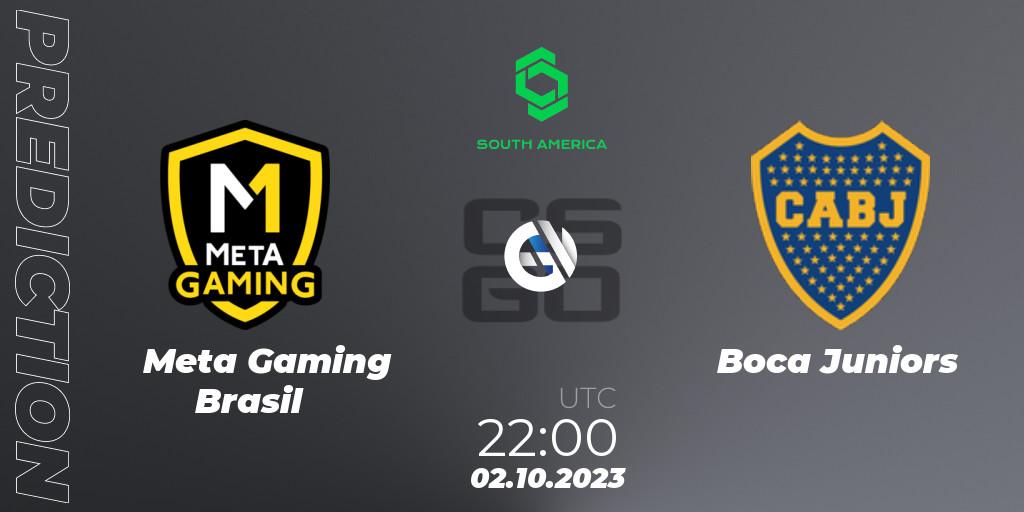 Meta Gaming Brasil - Boca Juniors: Maç tahminleri. 02.10.2023 at 23:05, Counter-Strike (CS2), CCT South America Series #12