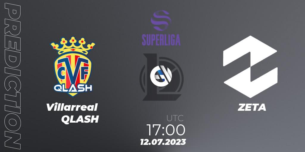 Villarreal QLASH - ZETA: Maç tahminleri. 12.07.2023 at 17:00, LoL, LVP Superliga 2nd Division 2023 Summer