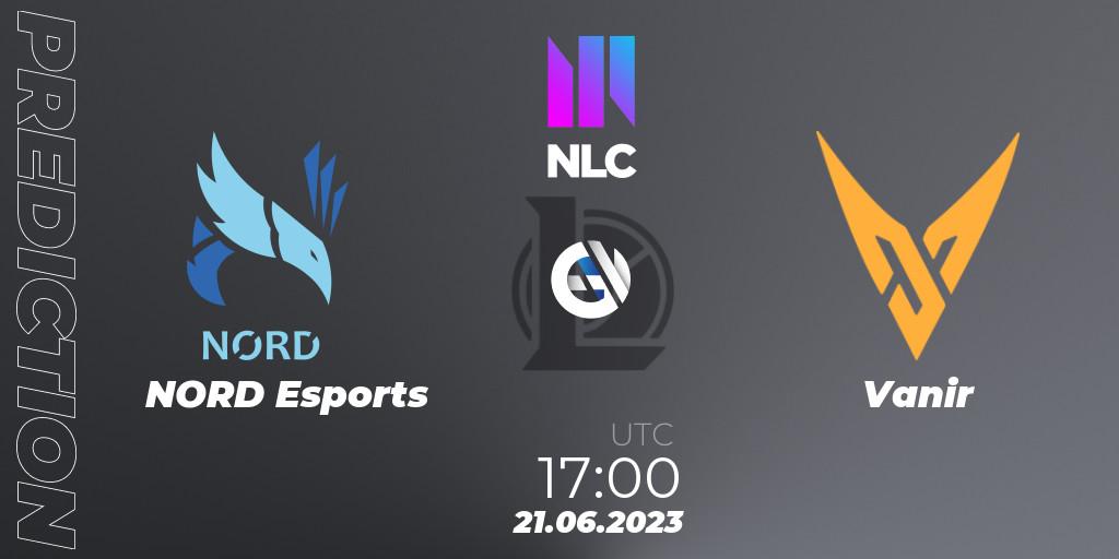 NORD Esports - Vanir: Maç tahminleri. 21.06.2023 at 17:00, LoL, NLC Summer 2023 - Group Stage