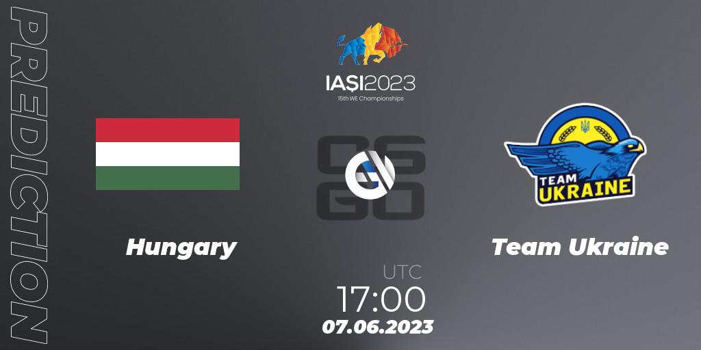Hungary - Team Ukraine: Maç tahminleri. 07.06.2023 at 14:00, Counter-Strike (CS2), IESF World Esports Championship 2023: Eastern Europe Qualifier