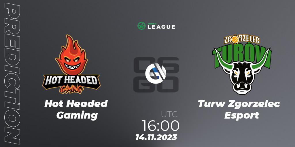 Hot Headed Gaming - Turów Zgorzelec Esport: Maç tahminleri. 14.11.2023 at 16:00, Counter-Strike (CS2), ESEA Season 47: Advanced Division - Europe