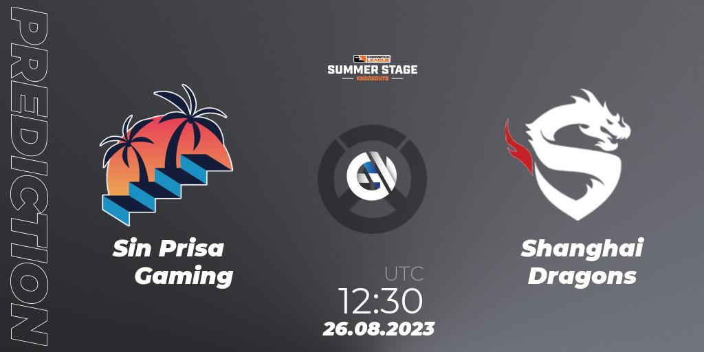 Sin Prisa Gaming - Shanghai Dragons: Maç tahminleri. 26.08.23, Overwatch, Overwatch League 2023 - Summer Stage Knockouts