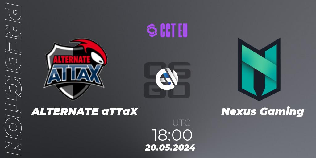 ALTERNATE aTTaX - Nexus Gaming: Maç tahminleri. 20.05.2024 at 18:00, Counter-Strike (CS2), CCT Season 2 Europe Series 4