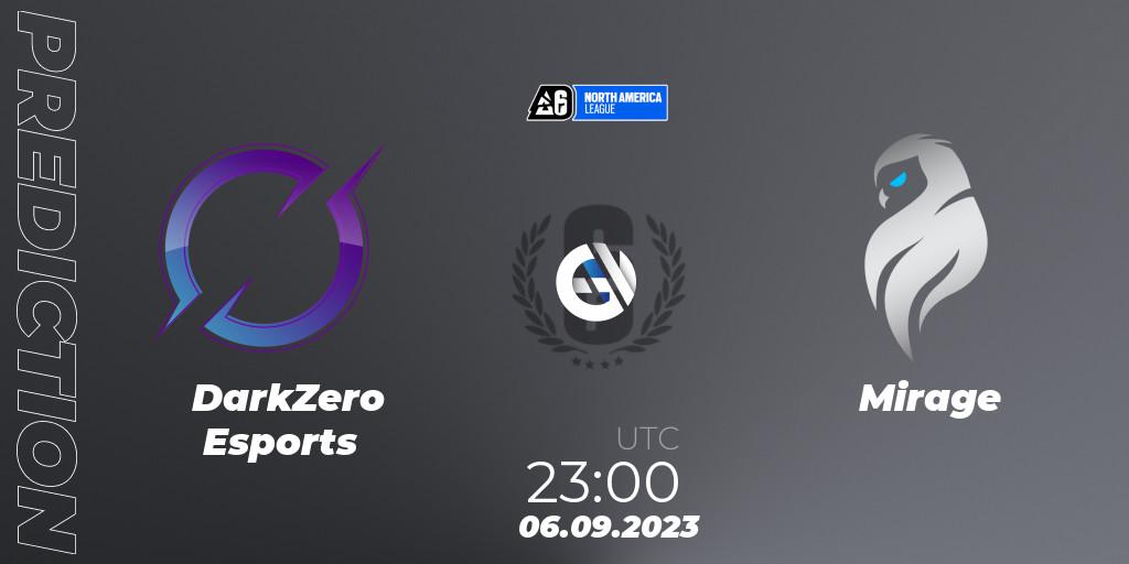 DarkZero Esports - Mirage: Maç tahminleri. 06.09.2023 at 23:45, Rainbow Six, North America League 2023 - Stage 2
