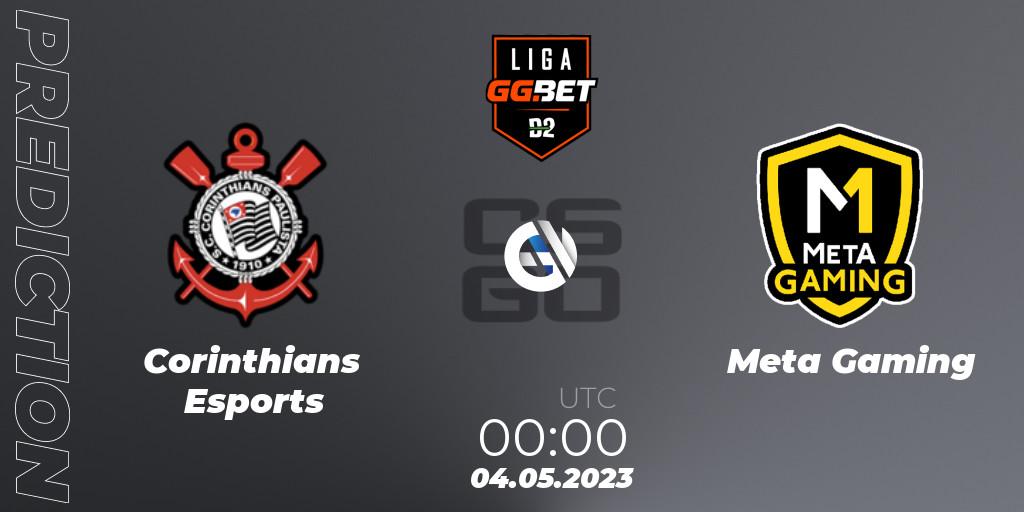 Corinthians Esports - Meta Gaming Brasil: Maç tahminleri. 04.05.2023 at 00:00, Counter-Strike (CS2), Dust2 Brasil Liga Season 1