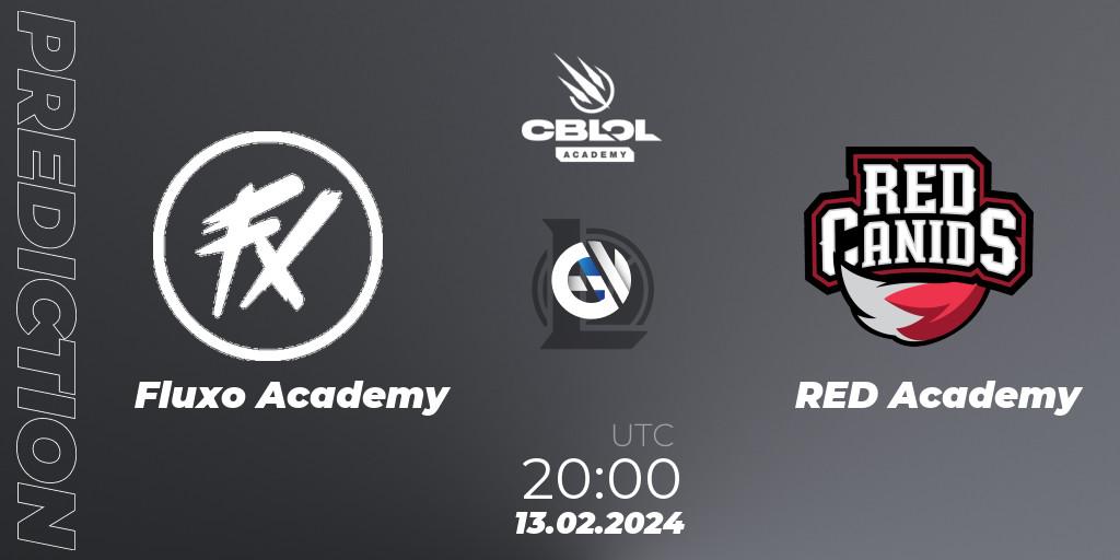 Fluxo Academy - RED Academy: Maç tahminleri. 13.02.2024 at 20:00, LoL, CBLOL Academy Split 1 2024
