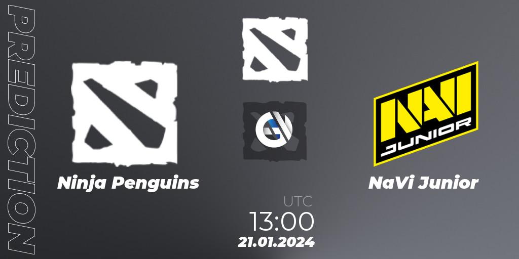 Ninja Penguins - NaVi Junior: Maç tahminleri. 21.01.2024 at 13:01, Dota 2, European Pro League Season 16