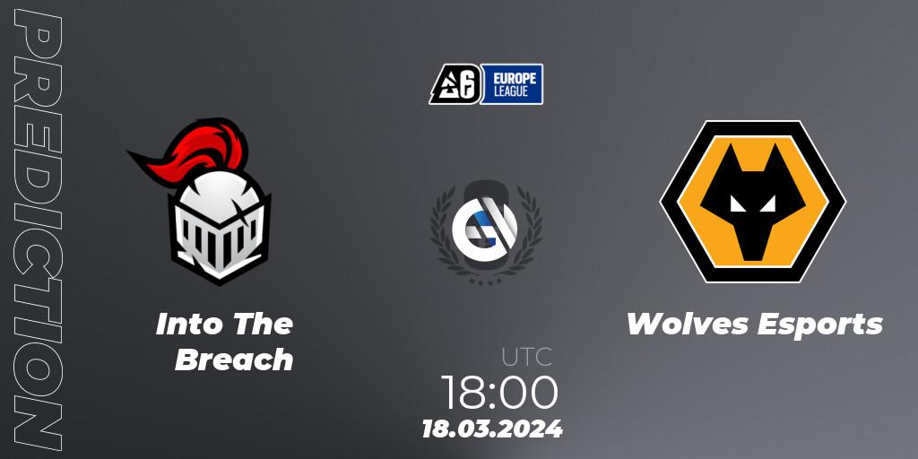 Into The Breach - Wolves Esports: Maç tahminleri. 18.03.24, Rainbow Six, Europe League 2024 - Stage 1