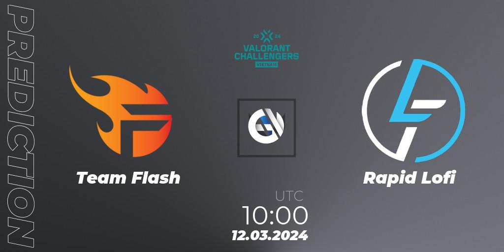 Team Flash - Rapid Lofi: Maç tahminleri. 12.03.2024 at 10:00, VALORANT, VALORANT Challengers 2024 Vietnam: Split 1