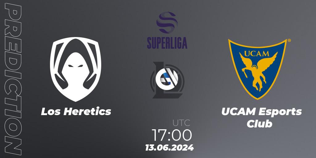Los Heretics - UCAM Esports Club: Maç tahminleri. 13.06.2024 at 17:00, LoL, LVP Superliga Summer 2024