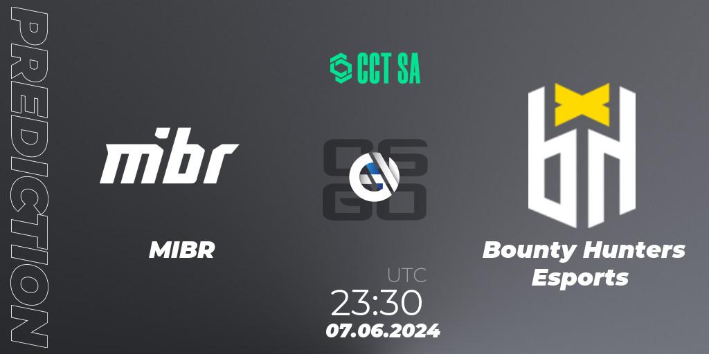 MIBR - Bounty Hunters Esports: Maç tahminleri. 07.06.2024 at 23:15, Counter-Strike (CS2), CCT Season 2 South America Series 1