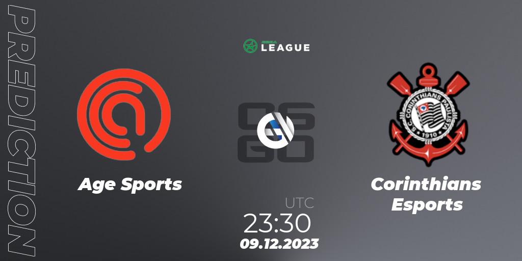 Age Sports - Corinthians Esports: Maç tahminleri. 11.12.2023 at 19:45, Counter-Strike (CS2), ESEA Season 47: Open Division - South America