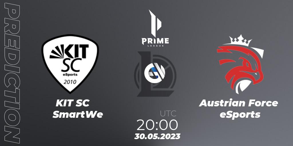 KIT SC SmartWe - Austrian Force eSports: Maç tahminleri. 30.05.2023 at 20:00, LoL, Prime League 2nd Division Summer 2023