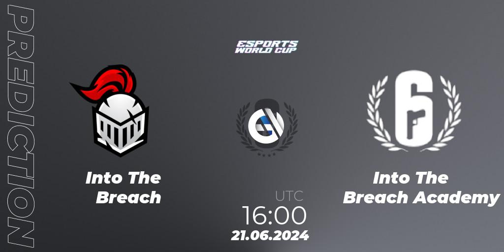 Into The Breach - Into The Breach Academy: Maç tahminleri. 21.06.2024 at 16:00, Rainbow Six, Esports World Cup 2024: Europe OQ