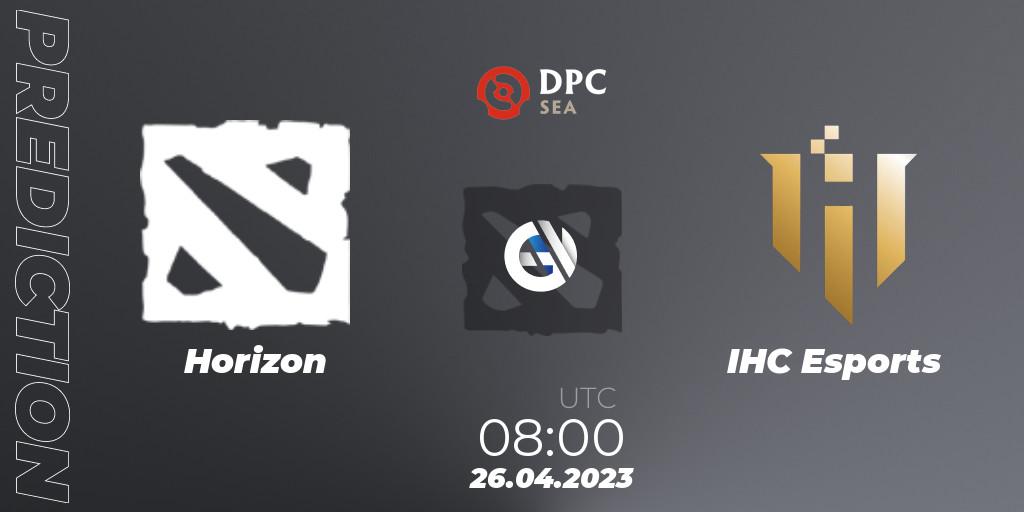 Horizon - IHC Esports: Maç tahminleri. 26.04.2023 at 08:00, Dota 2, DPC 2023 Tour 2: SEA Division II (Lower)