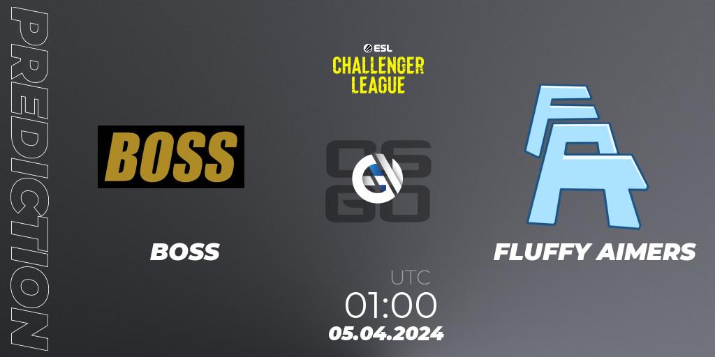 BOSS - FLUFFY AIMERS: Maç tahminleri. 05.04.2024 at 00:00, Counter-Strike (CS2), ESL Challenger League Season 47: North America