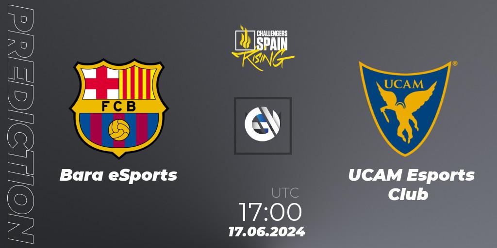 Barça eSports - UCAM Esports Club: Maç tahminleri. 17.06.2024 at 19:00, VALORANT, VALORANT Challengers 2024 Spain: Rising Split 2