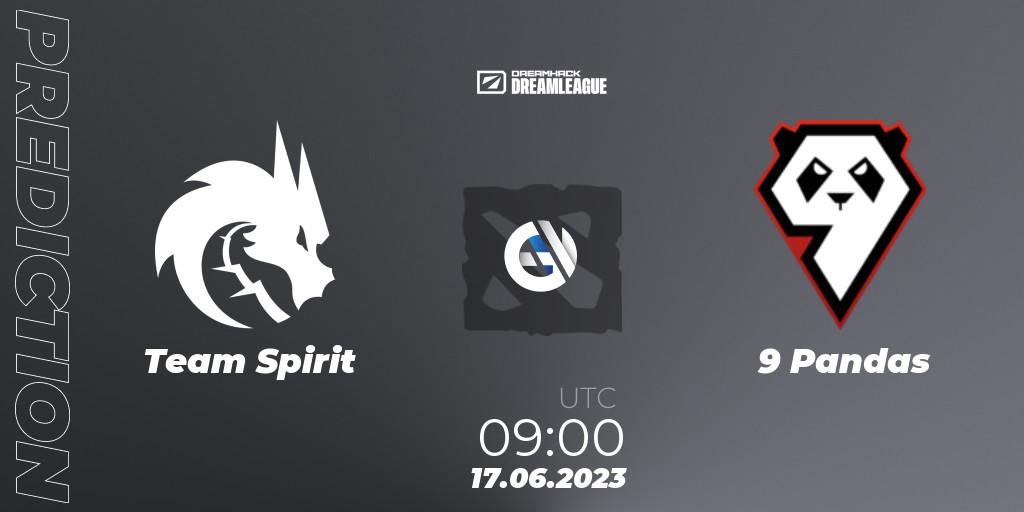 Team Spirit - 9 Pandas: Maç tahminleri. 17.06.2023 at 08:57, Dota 2, DreamLeague Season 20 - Group Stage 2
