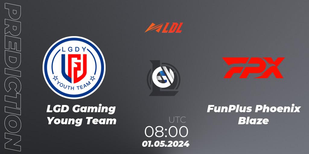 LGD Gaming Young Team - FunPlus Phoenix Blaze: Maç tahminleri. 01.05.2024 at 08:00, LoL, LDL 2024 - Stage 2