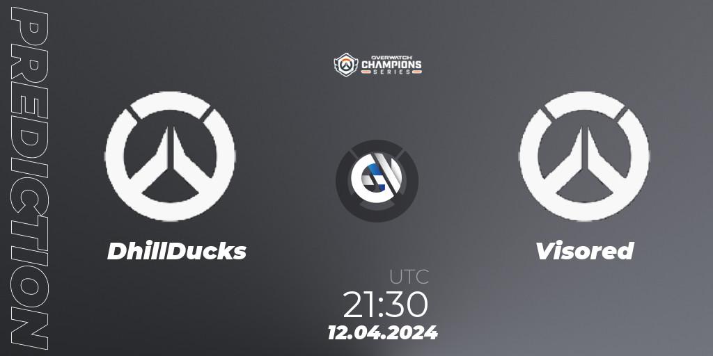 DhillDucks - Visored: Maç tahminleri. 12.04.2024 at 21:30, Overwatch, Overwatch Champions Series 2024 - North America Stage 2 Group Stage