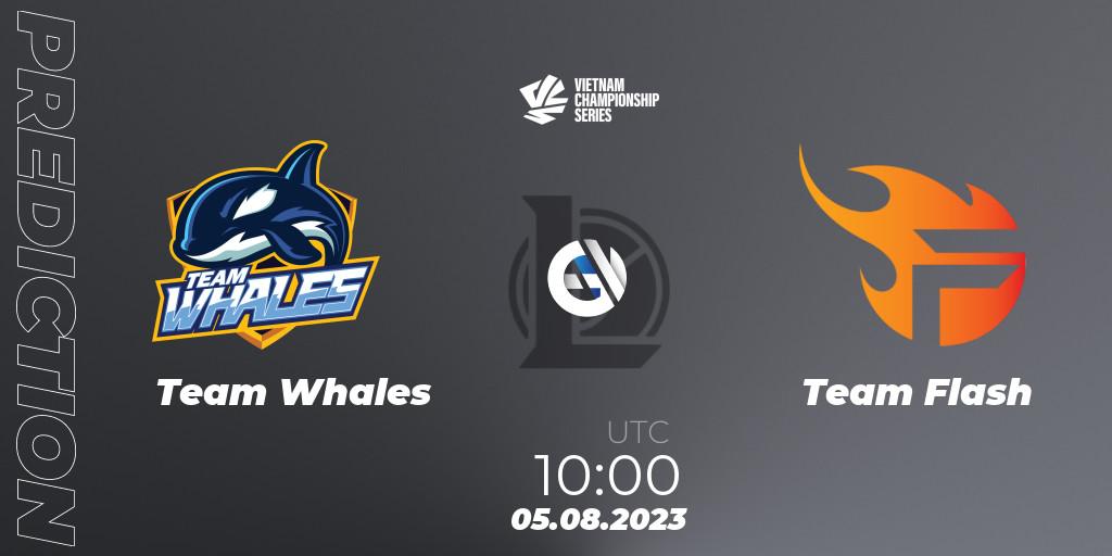 Team Whales - Team Flash: Maç tahminleri. 04.08.2023 at 08:00, LoL, VCS Dusk 2023