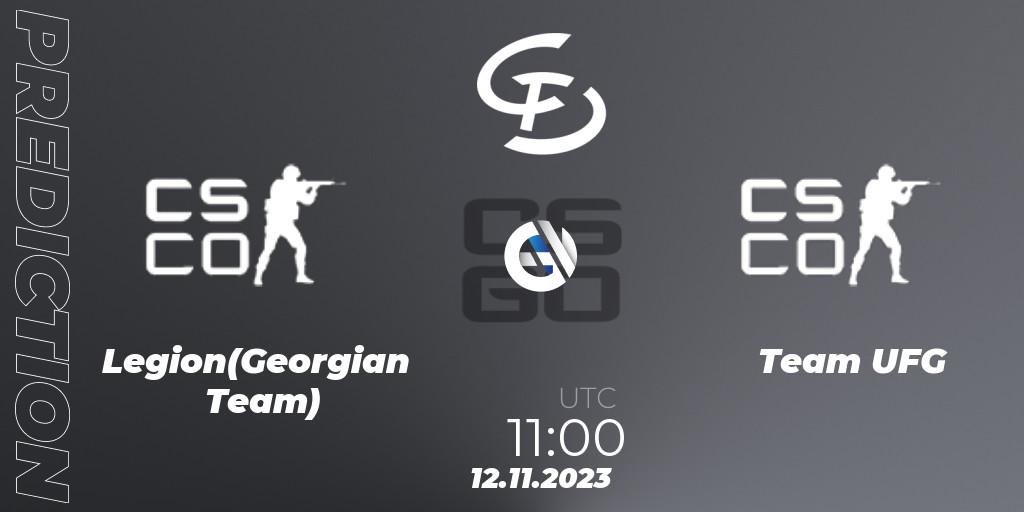 Legion(Georgian Team) - Team UFG: Maç tahminleri. 12.11.2023 at 11:00, Counter-Strike (CS2), Europebet Cup 2023
