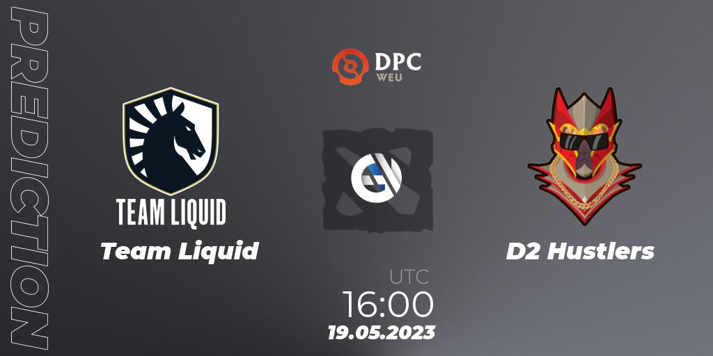 Team Liquid - D1 Hustlers: Maç tahminleri. 19.05.2023 at 16:17, Dota 2, DPC 2023 Tour 3: WEU Division I (Upper)
