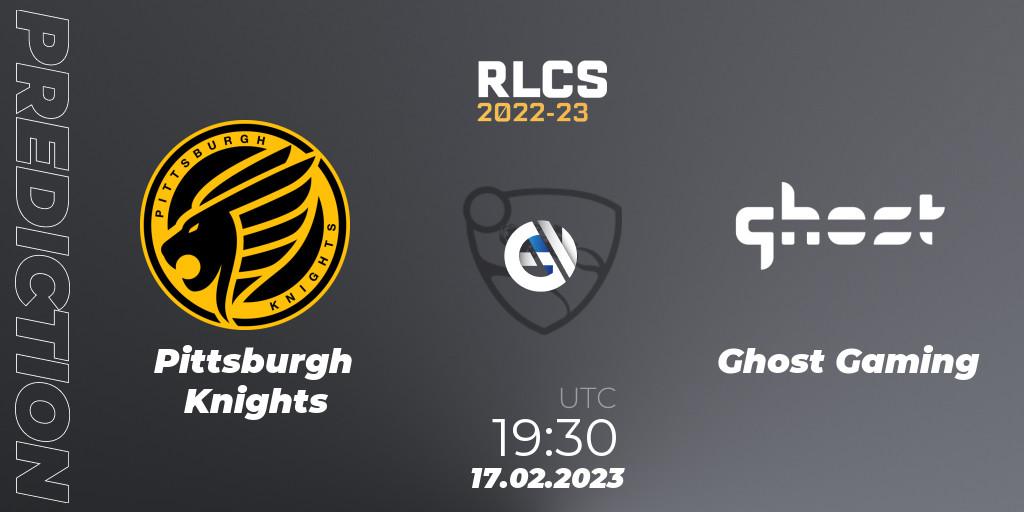 Pittsburgh Knights - Ghost Gaming: Maç tahminleri. 17.02.23, Rocket League, RLCS 2022-23 - Winter: North America Regional 2 - Winter Cup