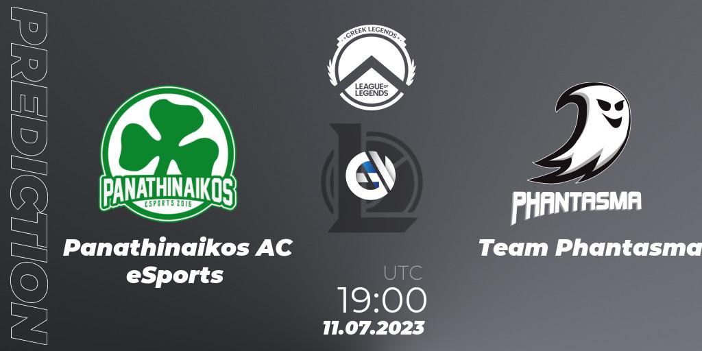 Panathinaikos AC eSports - Team Phantasma: Maç tahminleri. 11.07.2023 at 19:00, LoL, Greek Legends League Summer 2023