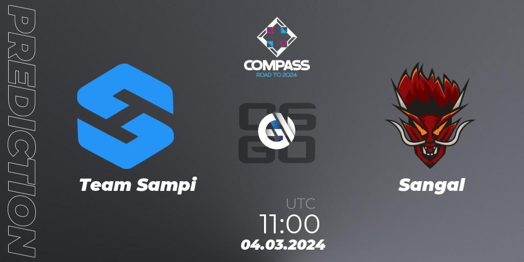 Team Sampi - Sangal: Maç tahminleri. 04.03.24, CS2 (CS:GO), YaLLa Compass Spring 2024 Contenders