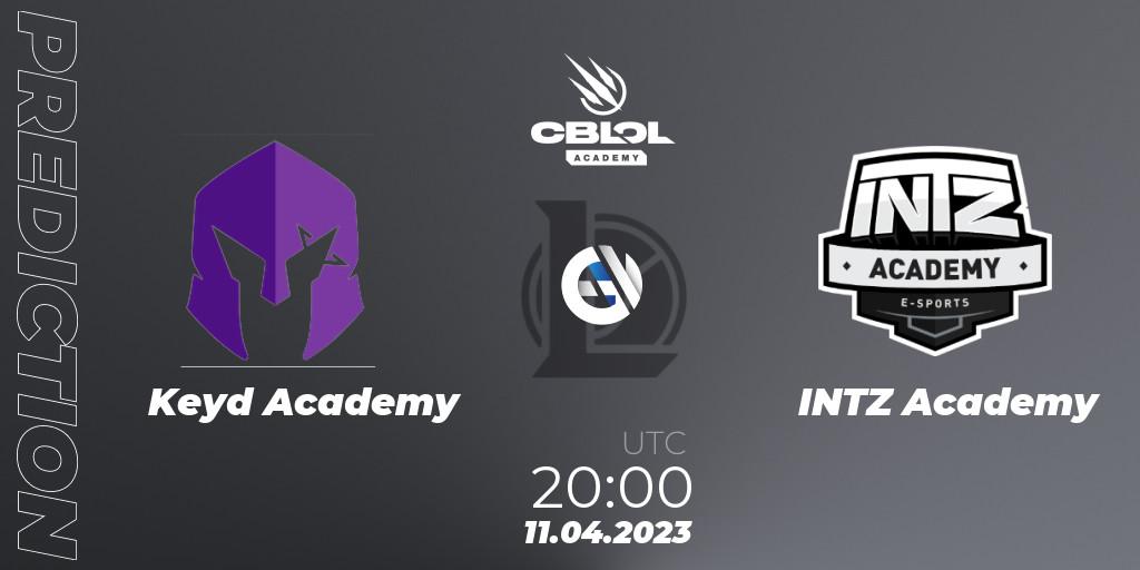 Keyd Academy - INTZ Academy: Maç tahminleri. 11.04.2023 at 20:00, LoL, CBLOL Academy Split 1 2023