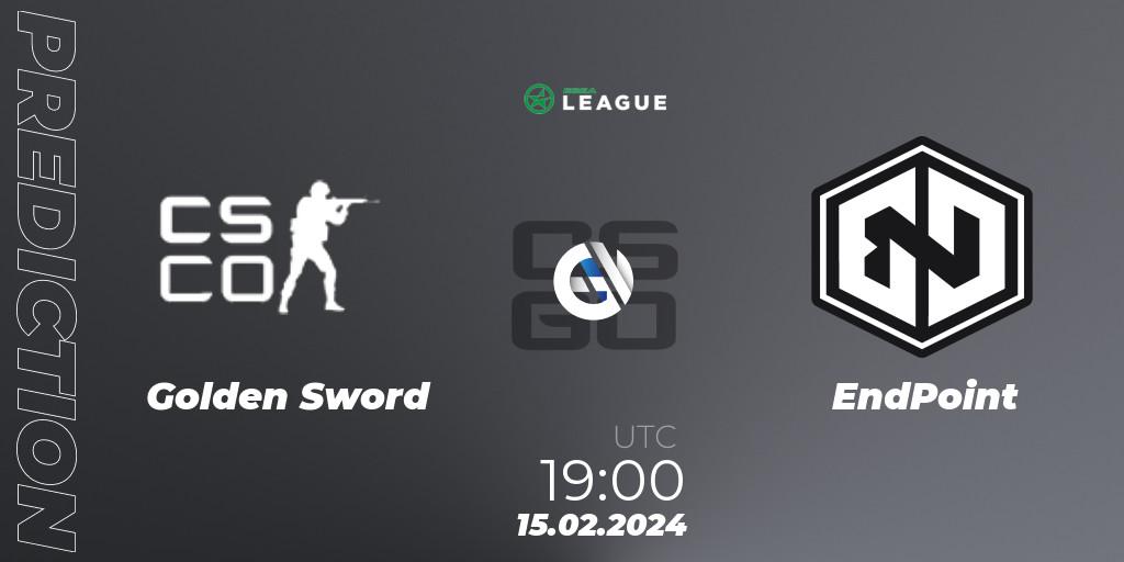 Golden Sword - EndPoint: Maç tahminleri. 15.02.2024 at 19:00, Counter-Strike (CS2), ESEA Season 48: Advanced Division - Europe