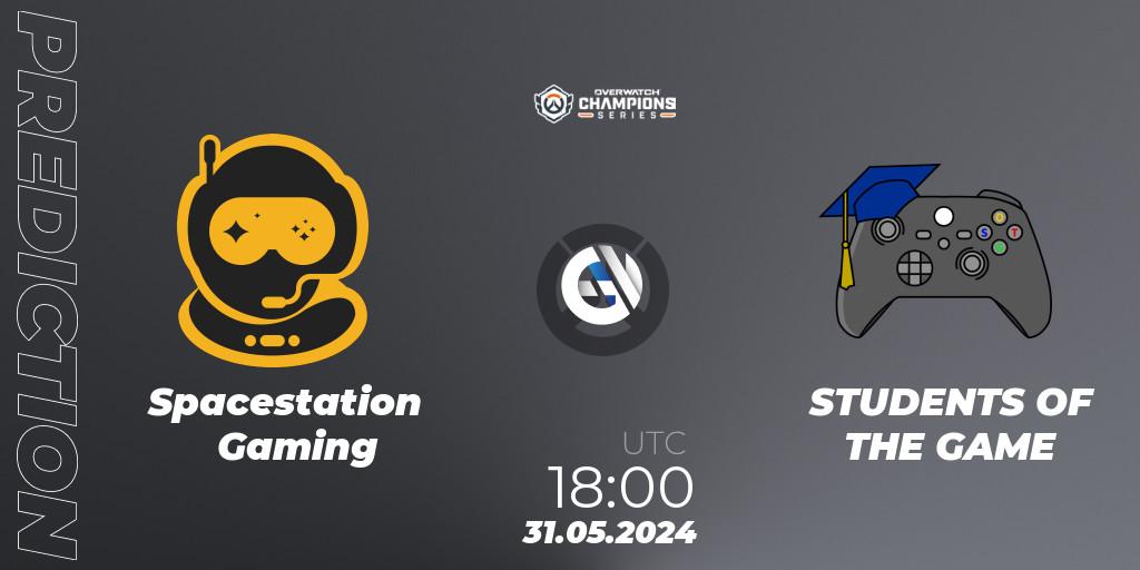 Spacestation Gaming - STUDENTS OF THE GAME: Maç tahminleri. 31.05.2024 at 18:00, Overwatch, Overwatch Champions Series 2024 Major