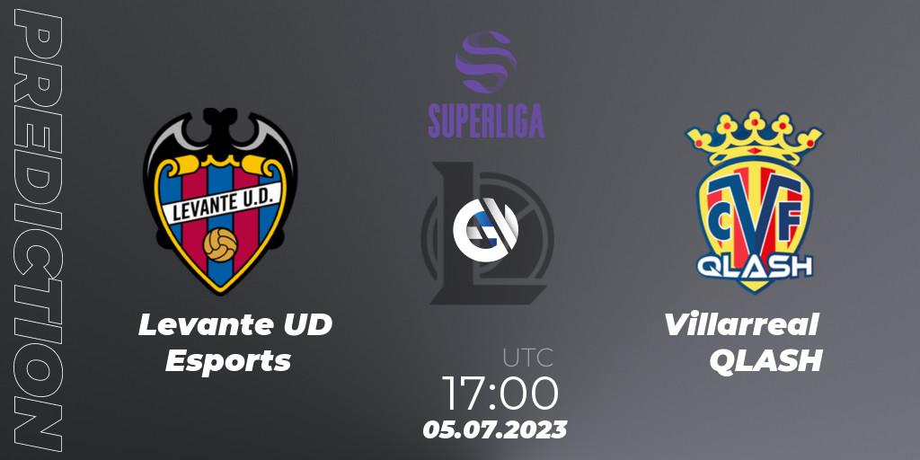 Levante UD Esports - Villarreal QLASH: Maç tahminleri. 05.07.2023 at 16:00, LoL, LVP Superliga 2nd Division 2023 Summer