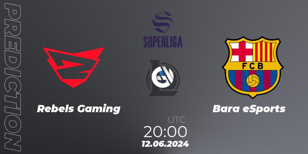 Rebels Gaming - Barça eSports: Maç tahminleri. 12.06.2024 at 20:00, LoL, LVP Superliga Summer 2024