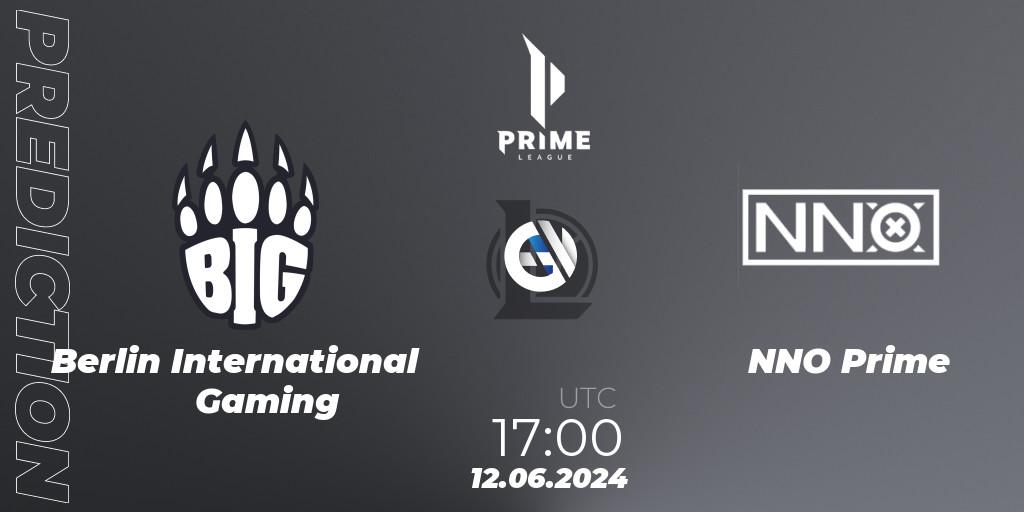 Berlin International Gaming - NNO Prime: Maç tahminleri. 12.06.2024 at 19:00, LoL, Prime League Summer 2024