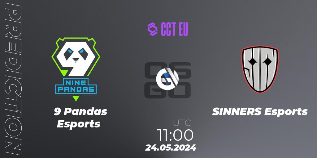 9 Pandas Esports - SINNERS Esports: Maç tahminleri. 24.05.2024 at 11:00, Counter-Strike (CS2), CCT Season 2 European Series #3