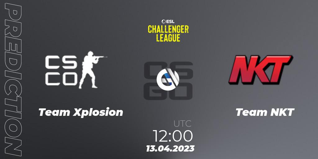 Team Xplosion - Team NKT: Maç tahminleri. 13.04.2023 at 12:00, Counter-Strike (CS2), ESL Challenger League Season 45: Asia-Pacific