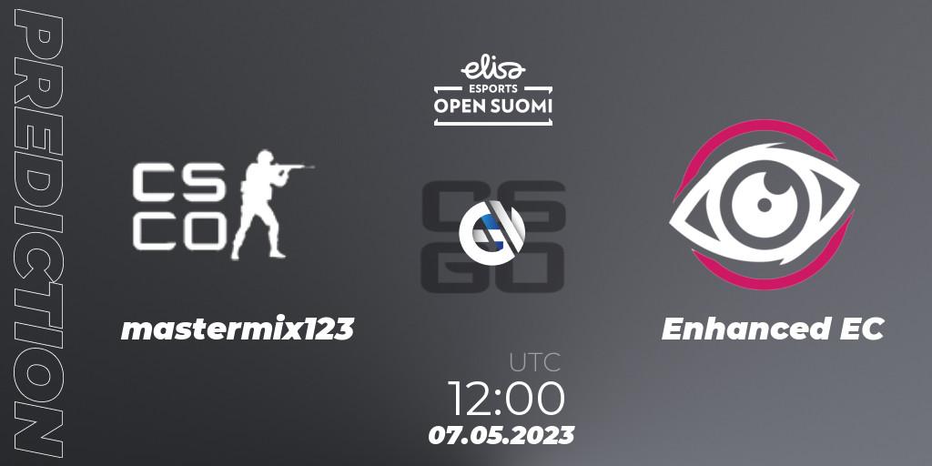 mastermix123 - Enhanced EC: Maç tahminleri. 07.05.2023 at 12:00, Counter-Strike (CS2), Elisa Open Suomi Season 5