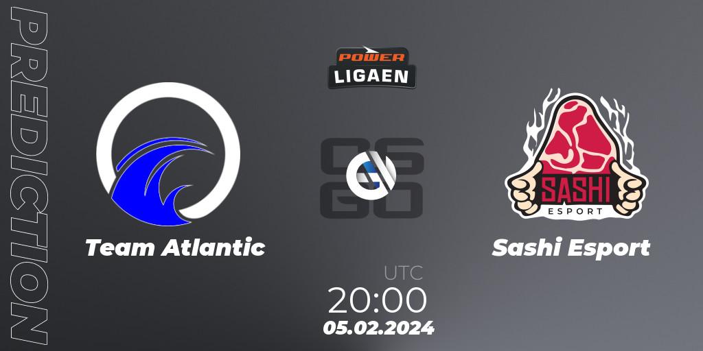 Team Atlantic - Sashi Esport: Maç tahminleri. 05.02.2024 at 20:00, Counter-Strike (CS2), Dust2.dk Ligaen Season 25