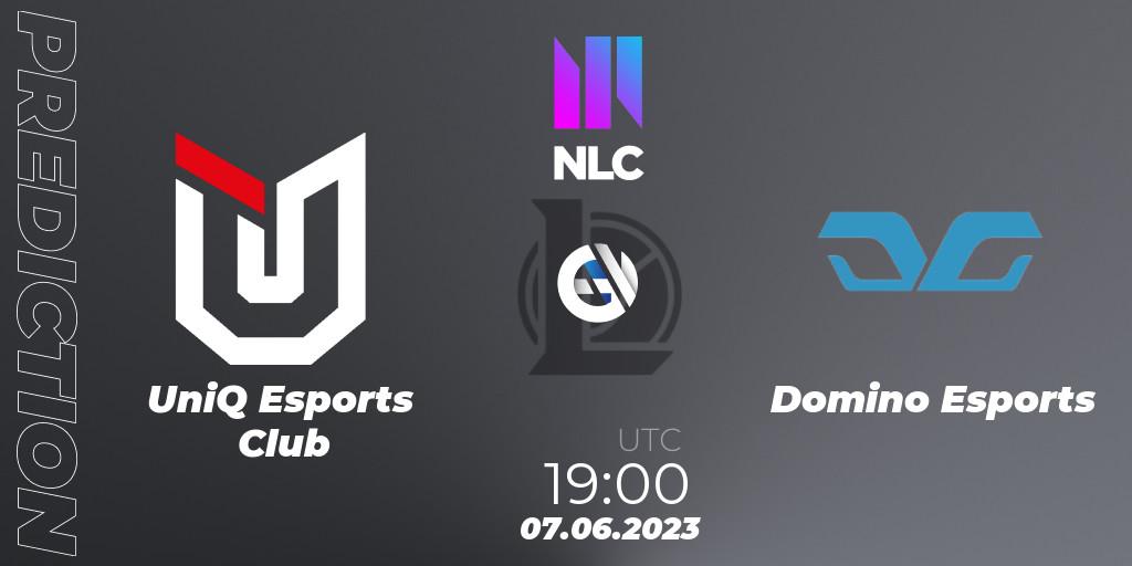 UniQ Esports Club - Domino Esports: Maç tahminleri. 07.06.2023 at 19:00, LoL, NLC Summer 2023 - Group Stage