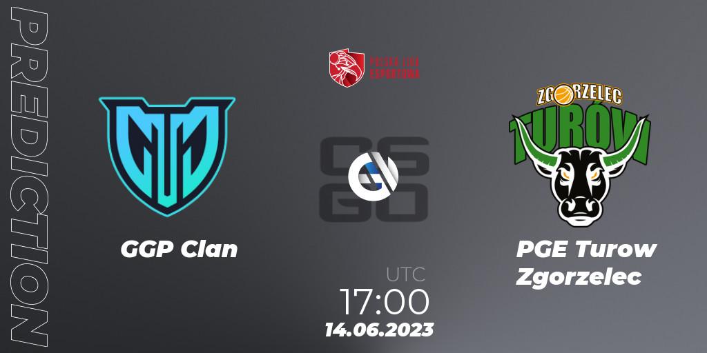 GGP Clan - PGE Turow Zgorzelec: Maç tahminleri. 14.06.2023 at 17:15, Counter-Strike (CS2), Polish Esports League 2023 Split 2