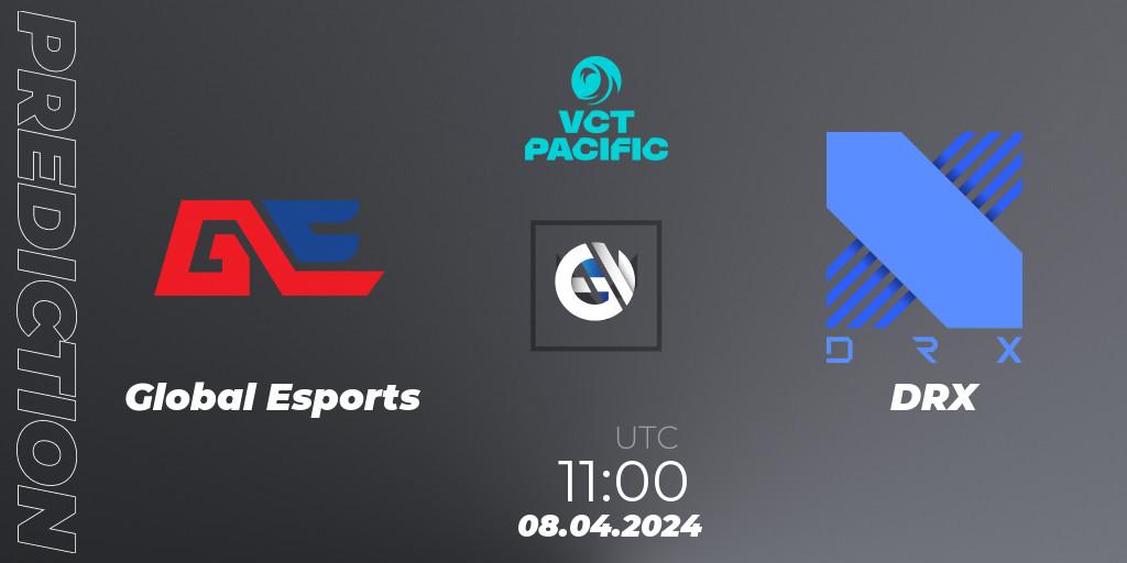 Global Esports - DRX: Maç tahminleri. 08.04.24, VALORANT, VALORANT Champions Tour 2024: Pacific League - Stage 1 - Group Stage